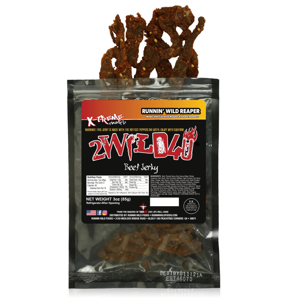 2WILD4U Brisket Jerky | Runnin' Wild Foods – Runnin Wild Foods