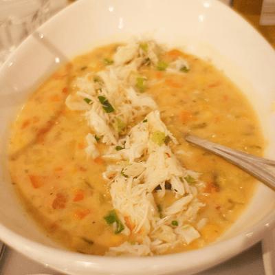 Crab and Corn Bisque