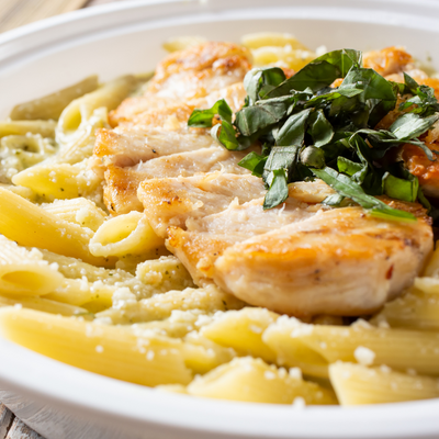 Garlic and Parmesan Chicken Pasta