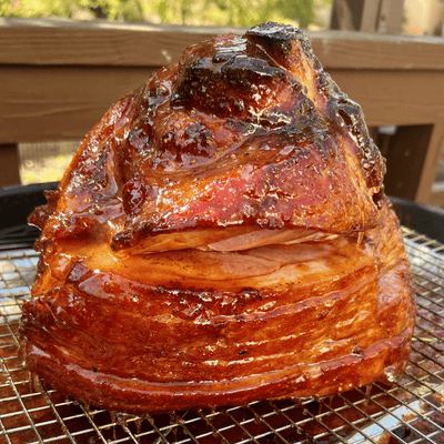 Maple Sugar Bourbon Smoked Ham