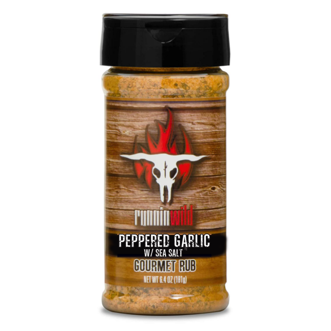 Peppered Garlic with Sea Salt Seasoning