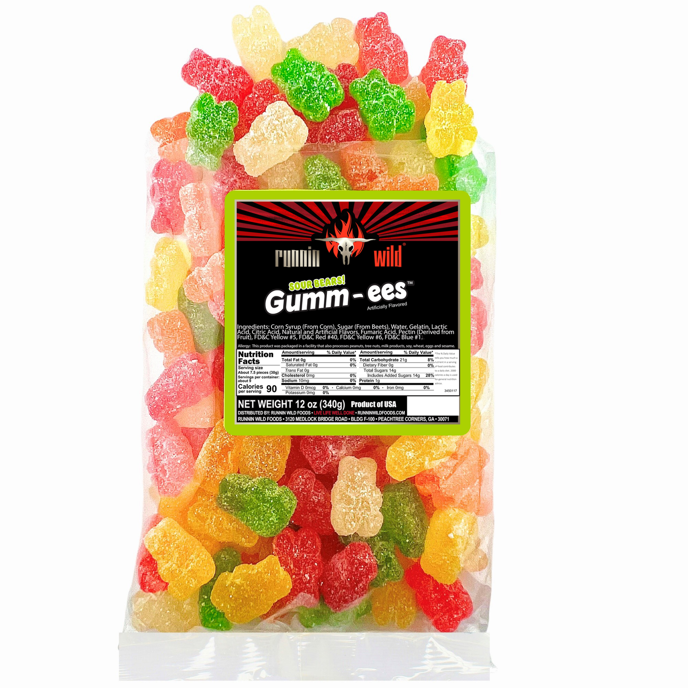 Sour Gummy Bears