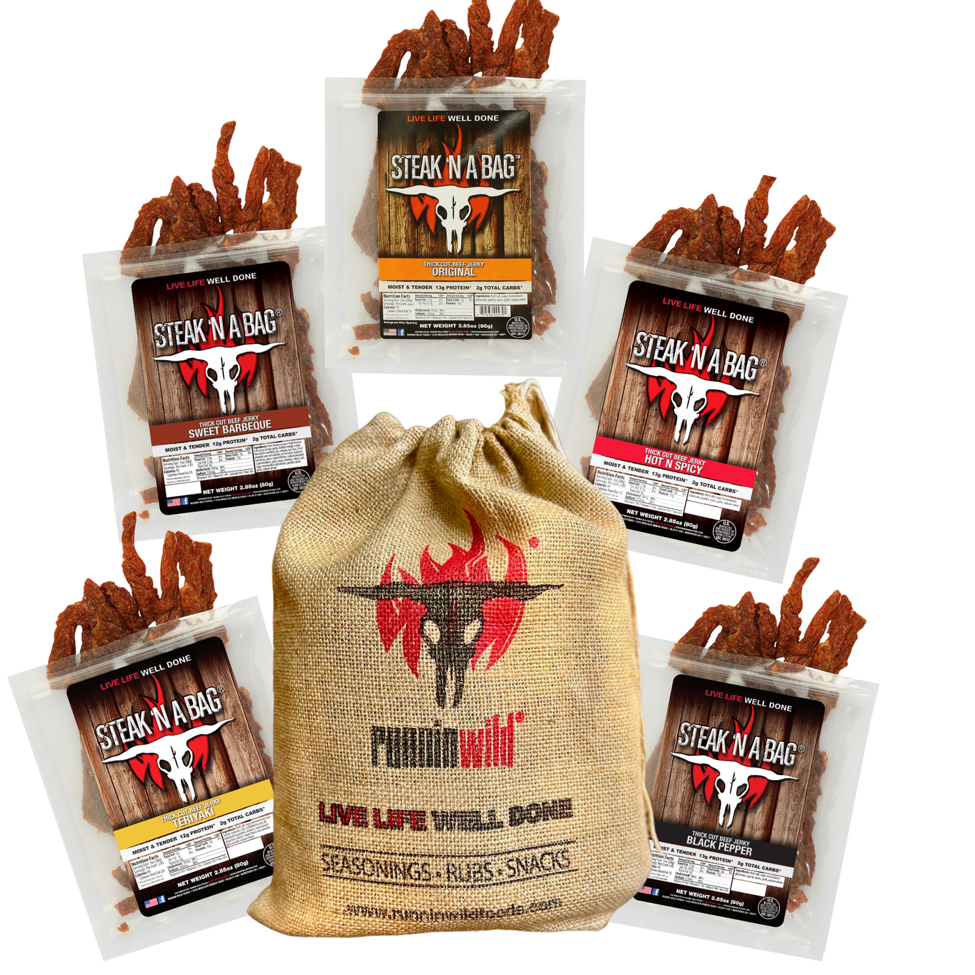 Beef Jerky Gift Bag