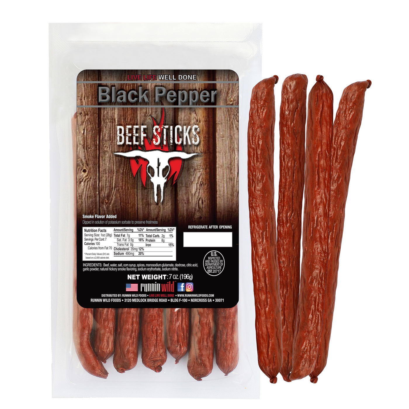 Black Pepper Sticks
