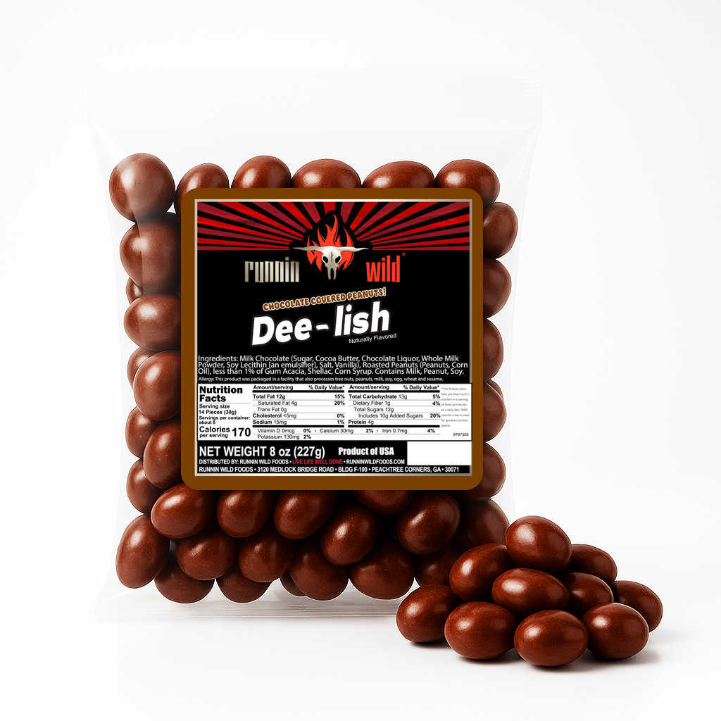 Chocolate covered peanuts