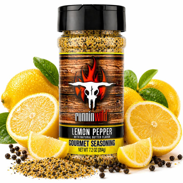 Lemon Pepper Seasoning | Gourmet Seasonings | Runnin' Wild Foods