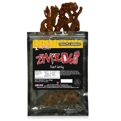 Pineapple Serrano Beef Jerky