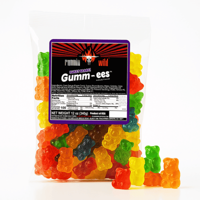 Sweet gummy bears candy
