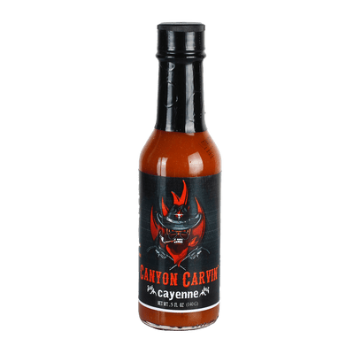 Canyon Carvin' Cayenne Hot Sauce - Runnin Wild Foods