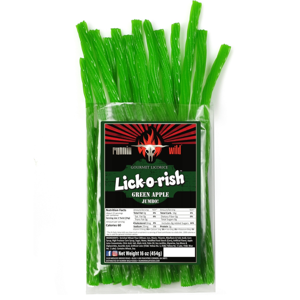 Gourmet Green Apple Licorice
