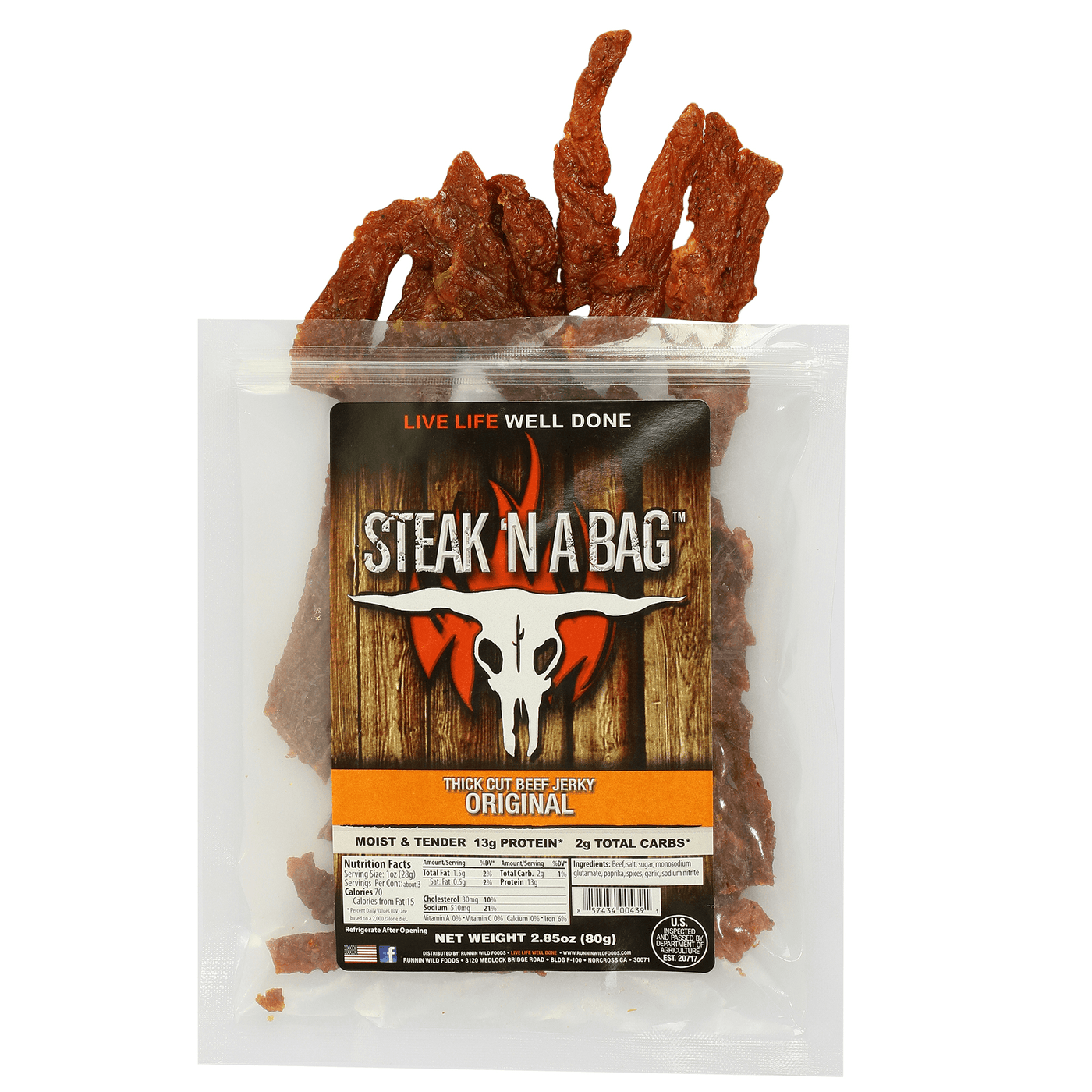 Steak 'N A Bag - 14 Bold Flavors - Runnin Wild Foods