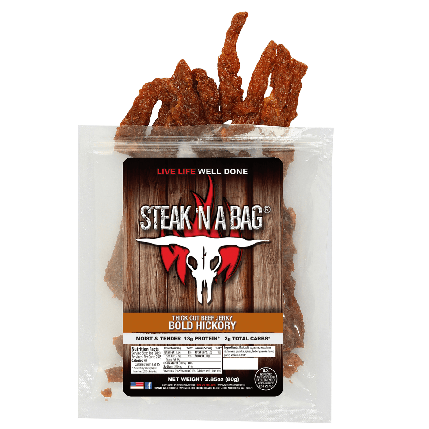 Bold Hickory Steak 'N A Bag