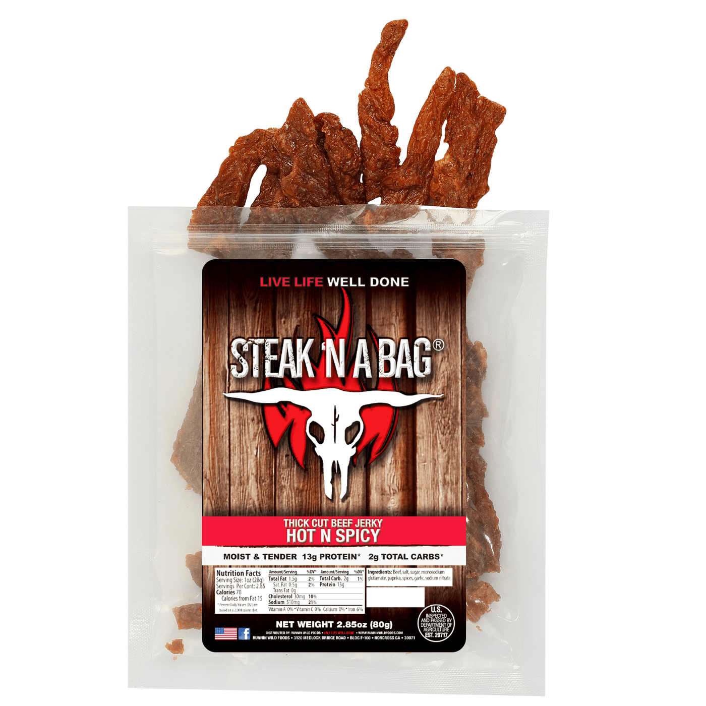 Hot 'N Spicy Steak 'N A Bag