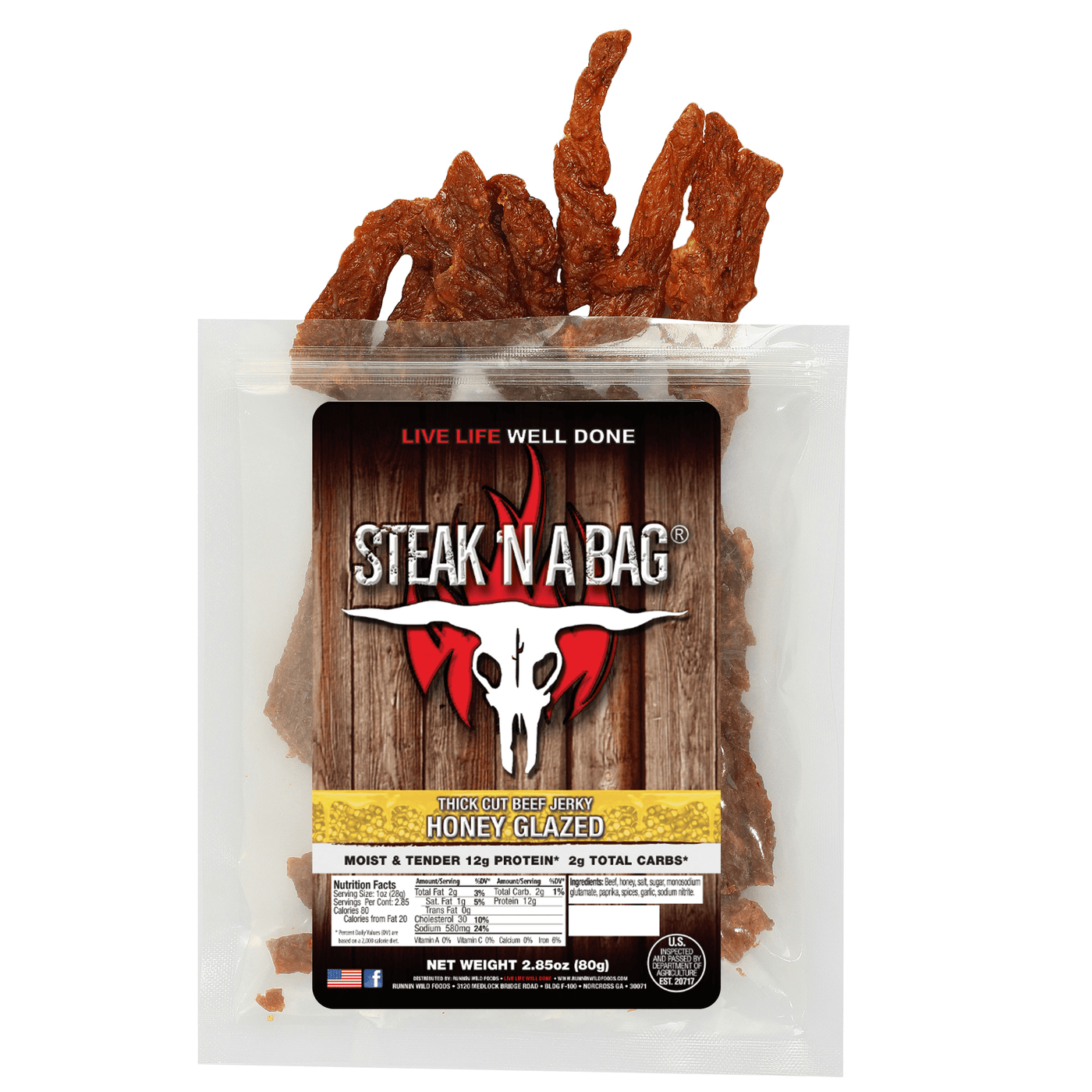 Honey Glazed Steak 'N A Bag