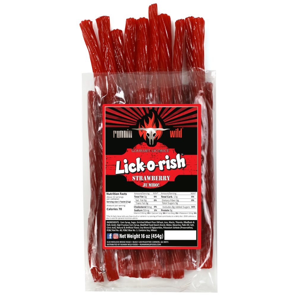 Gourmet Strawberry Licorice