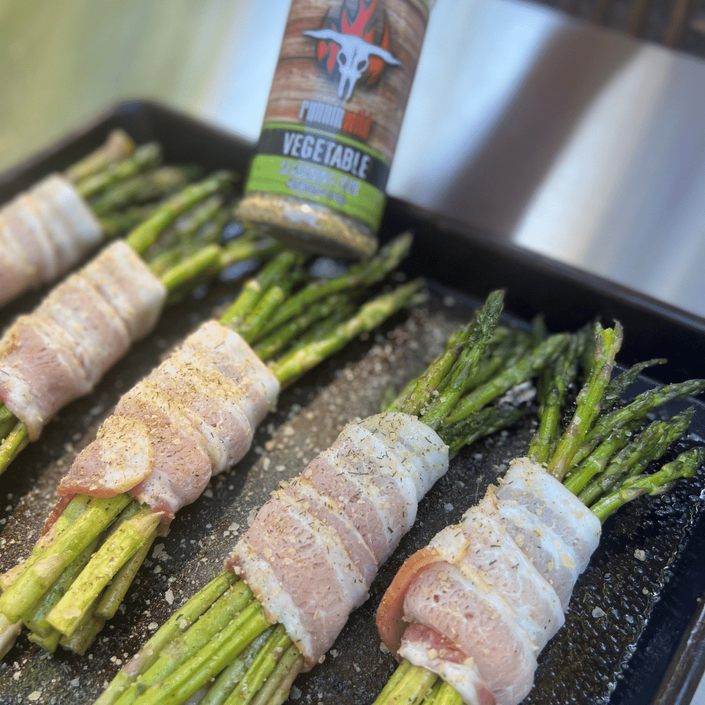 Bacon wrapped asparagus