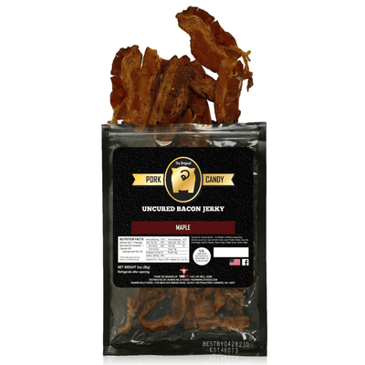 Maple Bacon Jerky - Runnin Wild Foods
