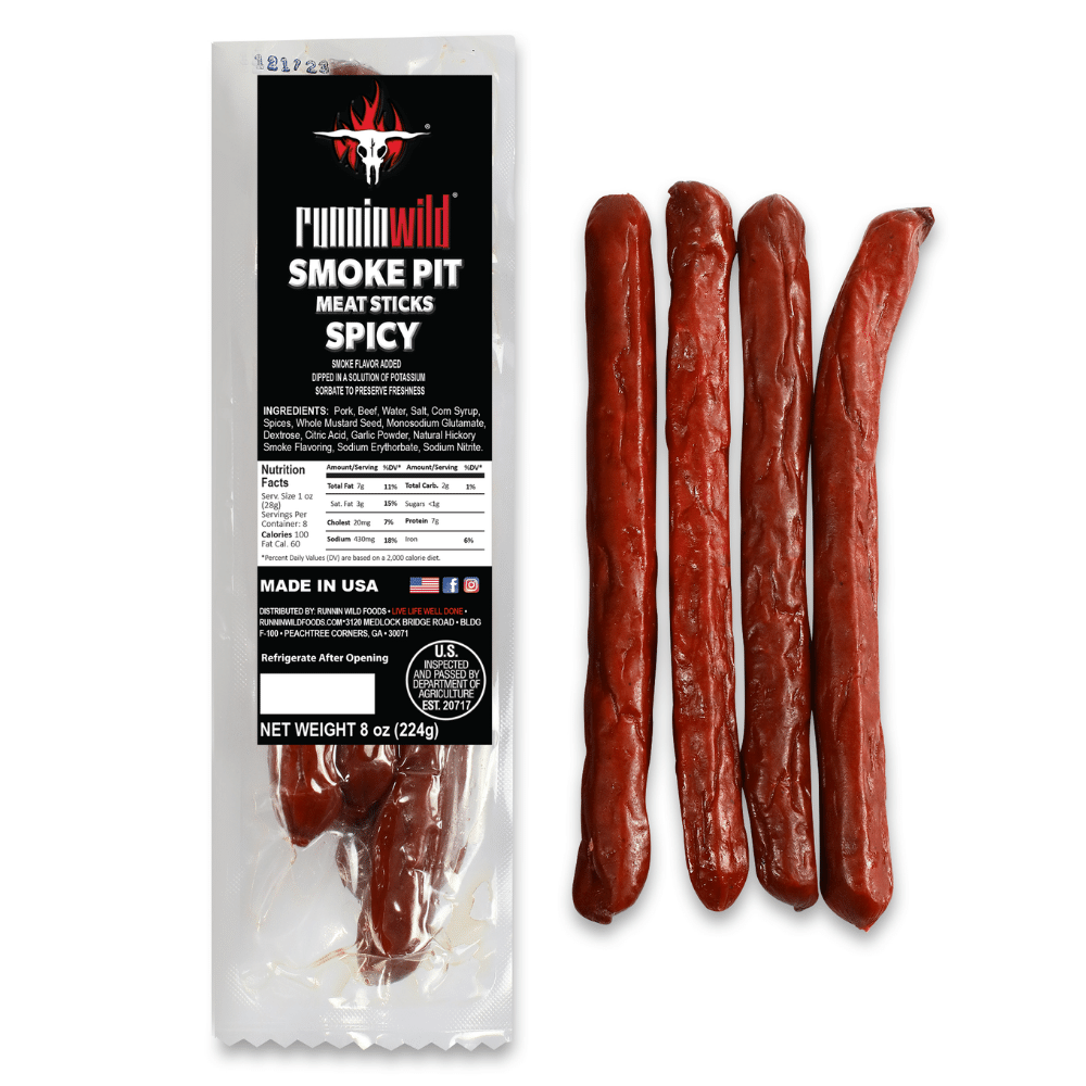 Spicy Smoky Meat Sticks