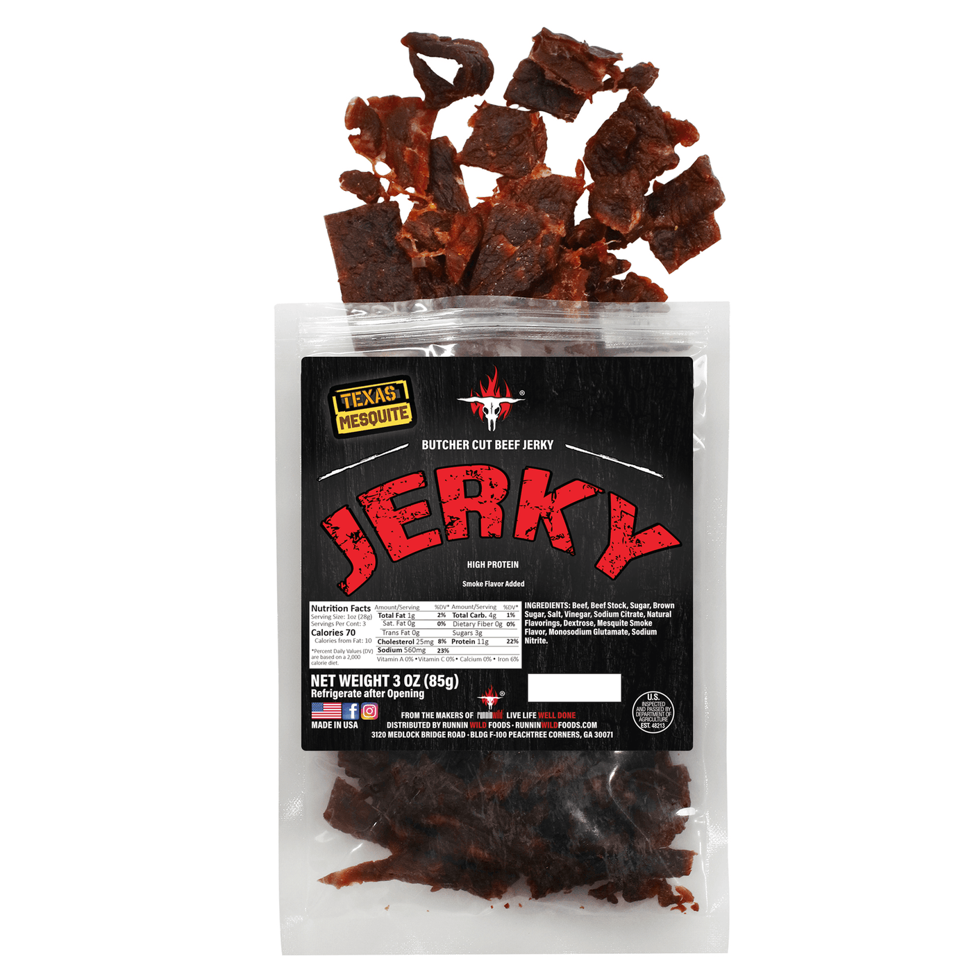 Texas Mesquite Beef Jerky